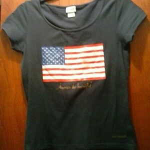 America the BeautifulXOXO essentials top M stretch